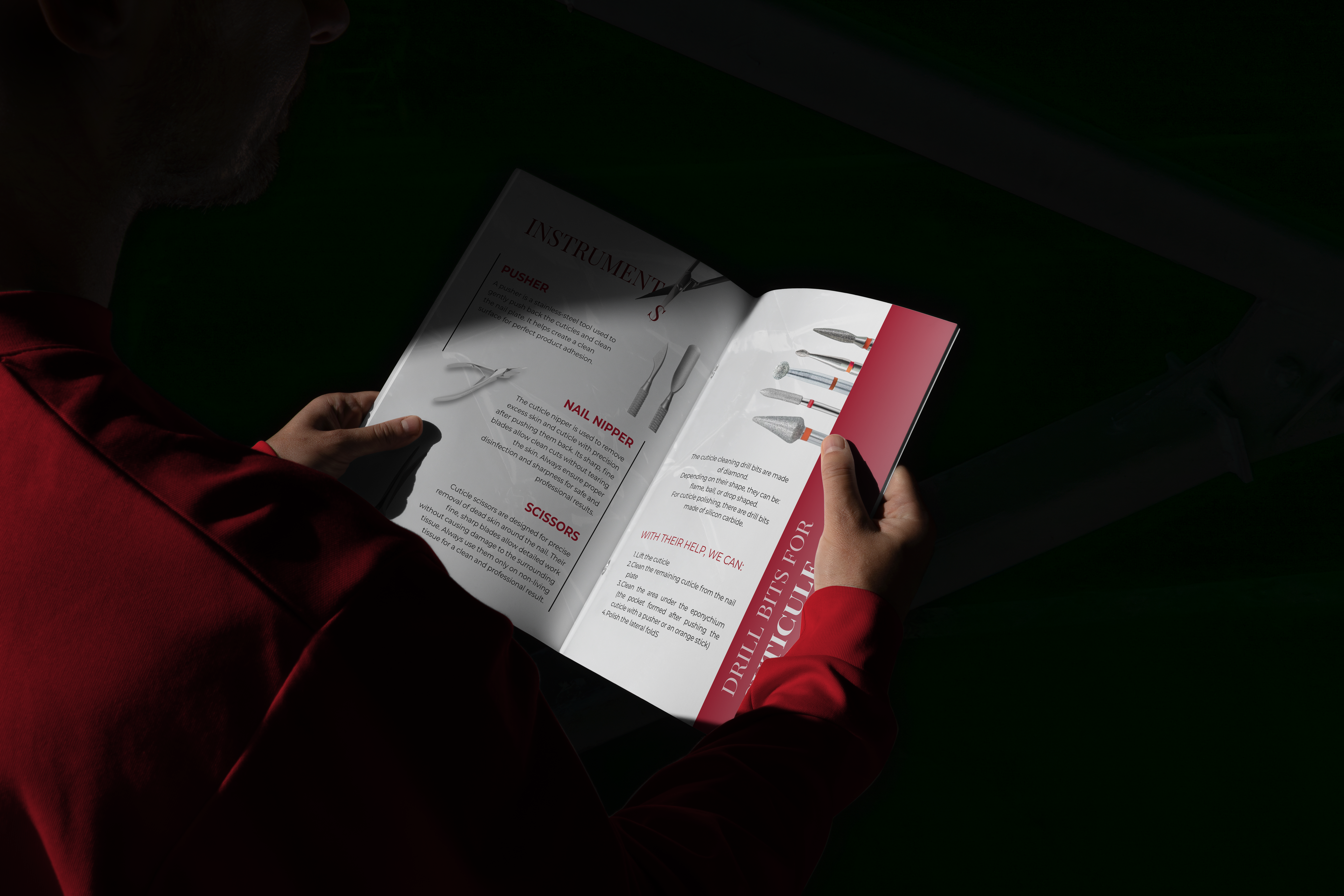 Nail Book - template editabil pentru suporturile de curs